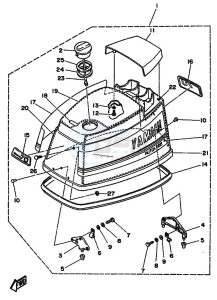 60FEO-60FETO drawing TOP-COWLING