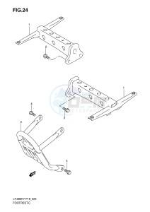 LT-Z90 (P19) drawing FOOTREST