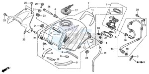 CBR125RW drawing FUEL TANK (CBR125RW7)