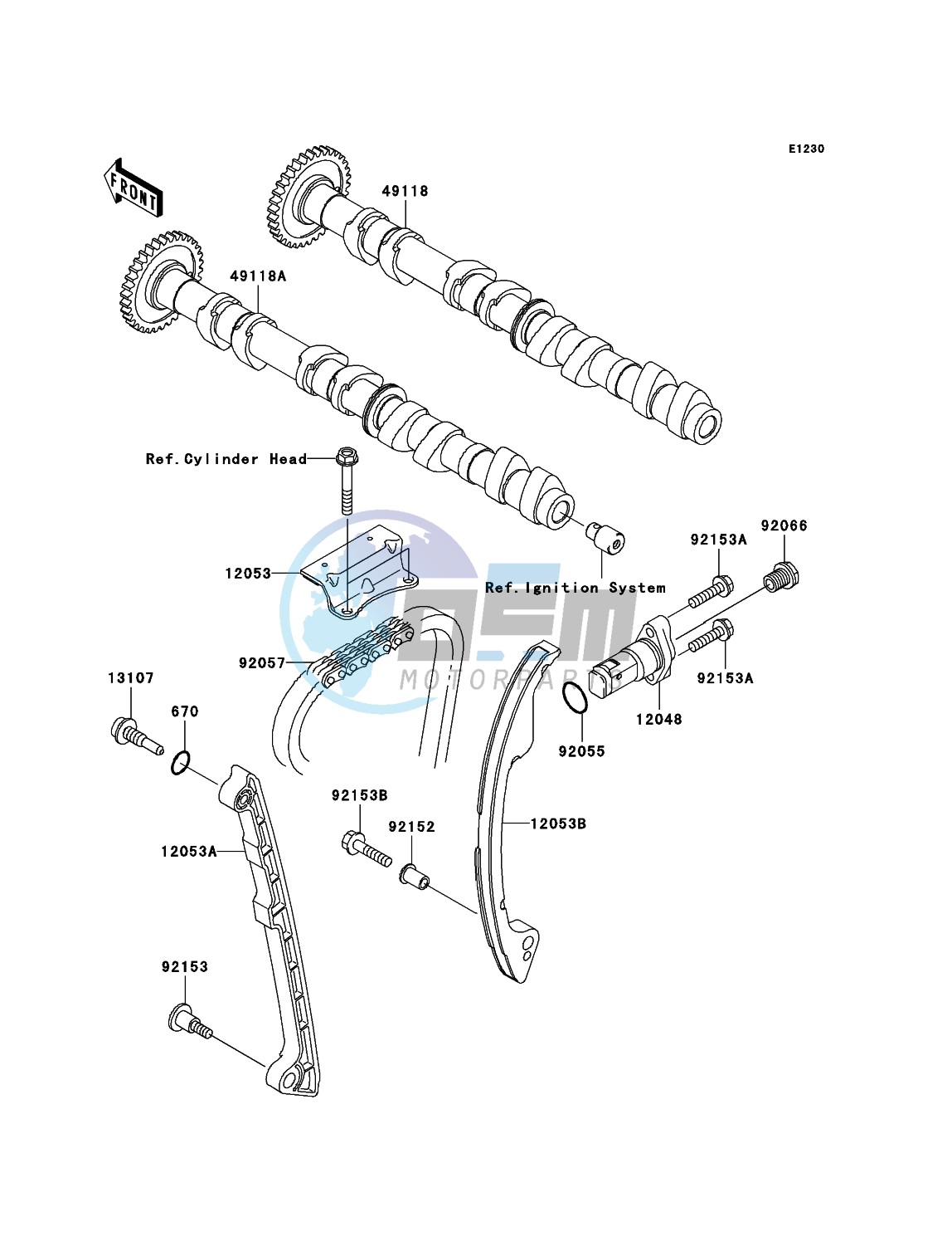 Camshaft(s)/Tensioner