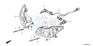 NC750XAH Europe Direct - (ED) drawing STARTING CLUTCH