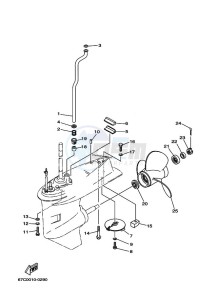 F40BMHDS drawing LOWER-CASING-x-DRIVE-2