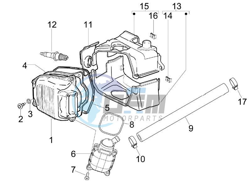 Cylinder head cover