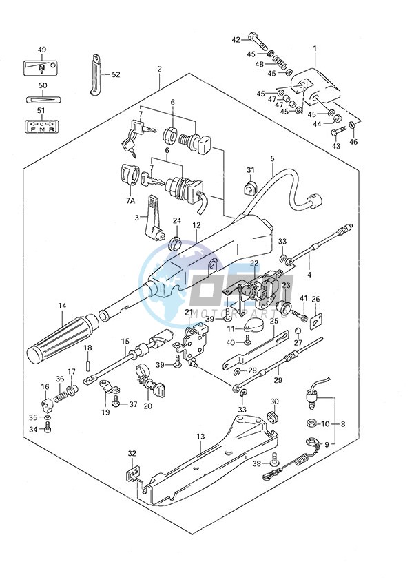 Tiller Handle