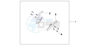 VT750C9 Australia - (U / MK) drawing GRAB RAIL