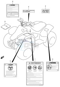 LT-A50 (P2) drawing LABEL (MODEL K4 K5)