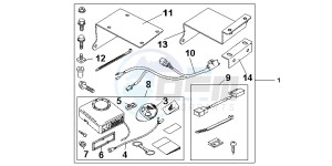 NT700VAB drawing AVERTO ALARM