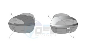 Atlantic 400-500 sprint drawing Acc. - Top/cases II