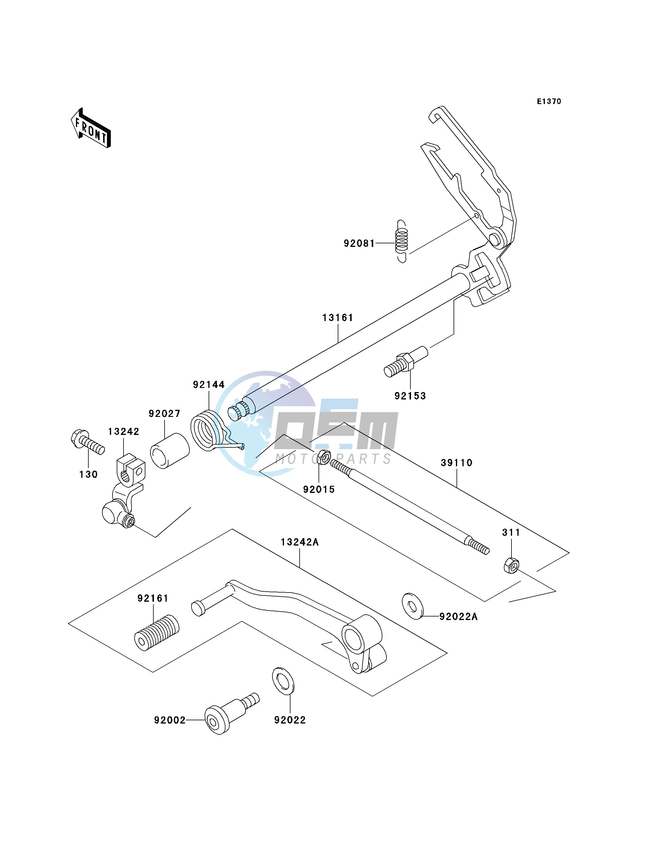 GEAR CHANGE MECHANISM