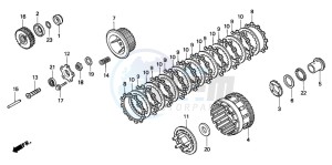 ST1100A drawing CLUTCH