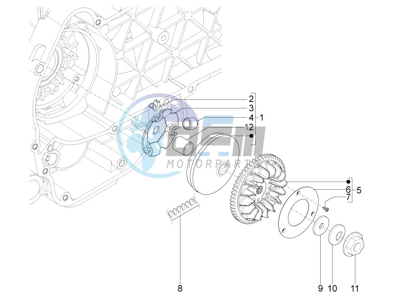 Driving pulley