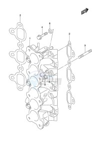 DF 250 drawing Intake Manifold