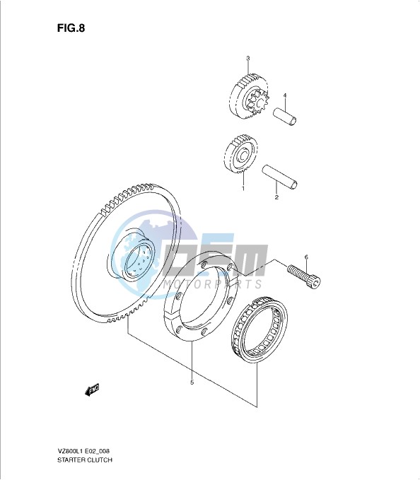 STARTER CLUTCH