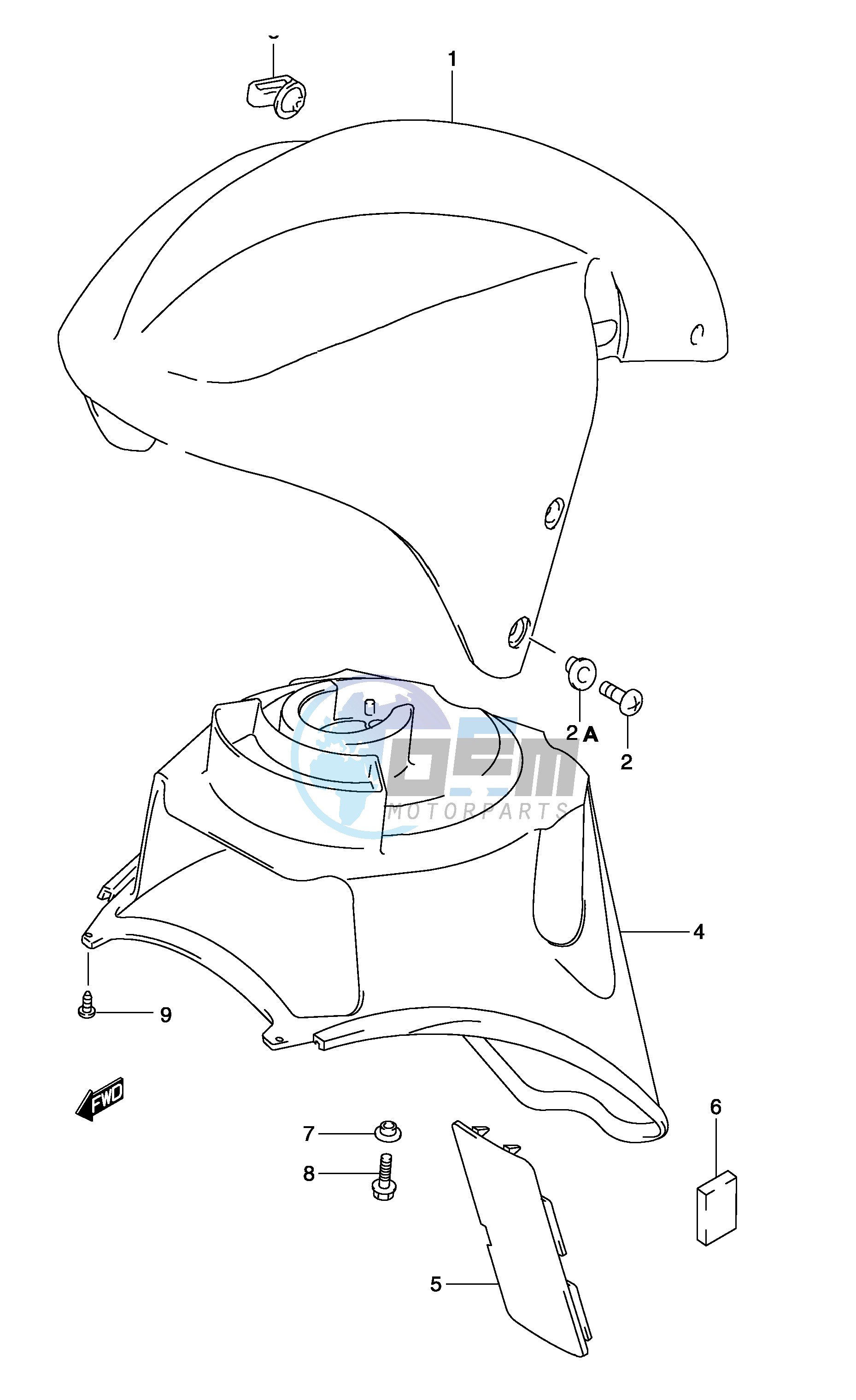 FRONT FENDER (MODEL K2)