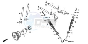 TRX250XA Europe Direct - (ED) drawing CAMSHAFT