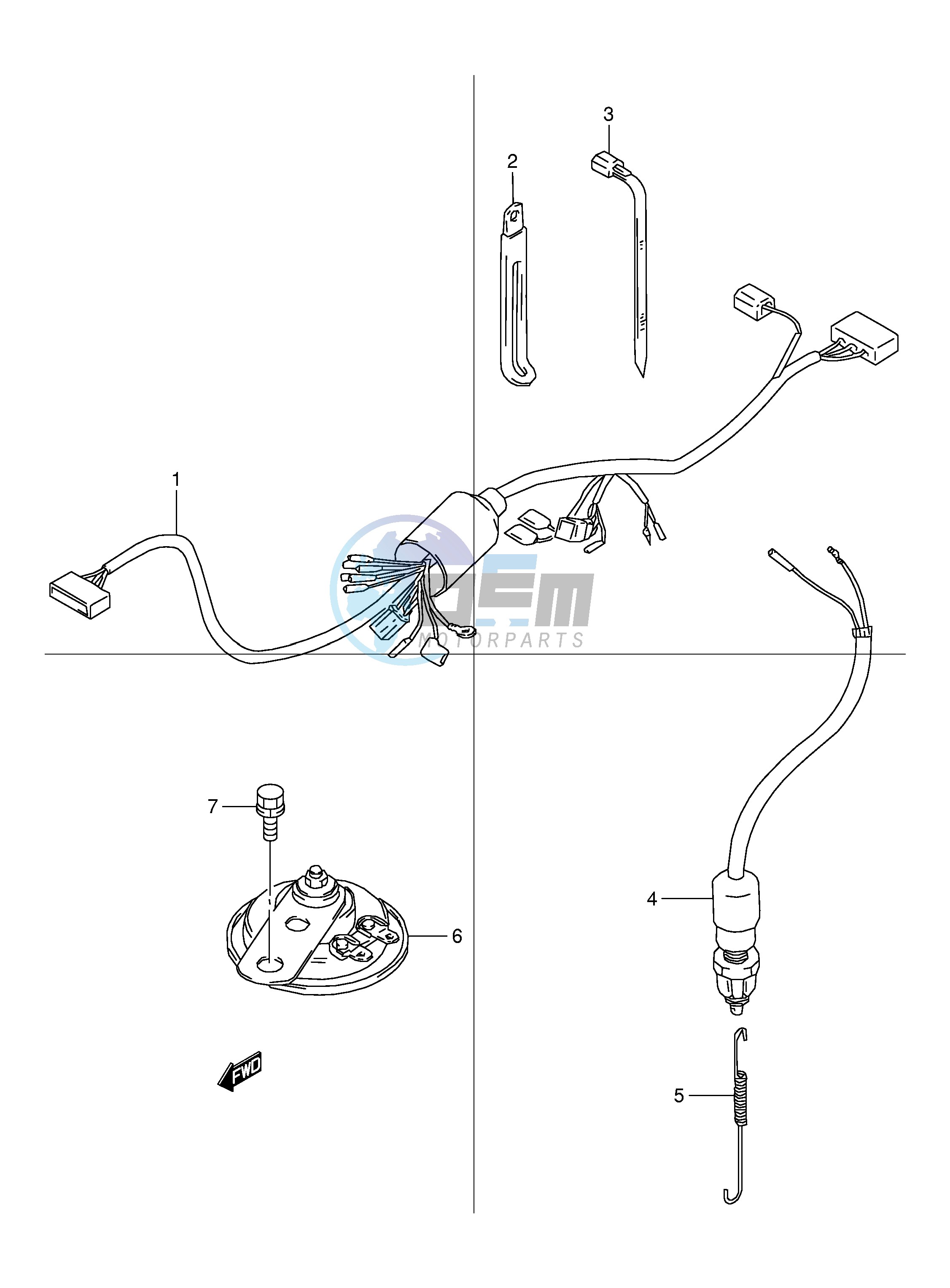 WIRING HARNESS (MODEL W)