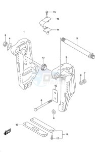 DF 250 drawing Clamp Bracket SS Model