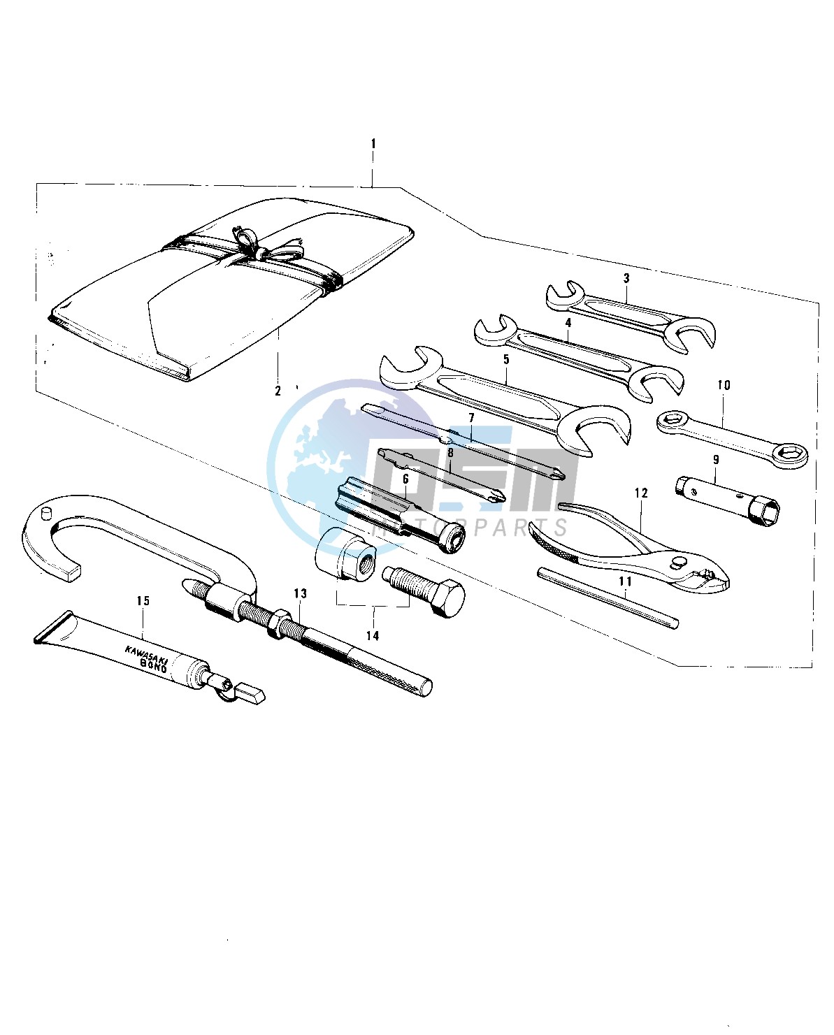 OWNER TOOLS_SPECIAL SERVICE TOOLS -- 73-75 MC1_MC1-A_MC1-B- -