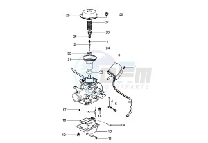 DNA 125-180 125 drawing Carburetor  Spares