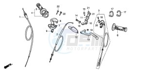 CR85RB drawing SWITCH/CABLE