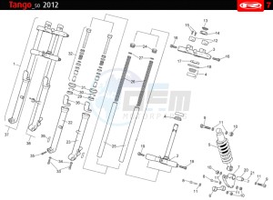 TANGO-50-WHITE drawing SUSPENSION