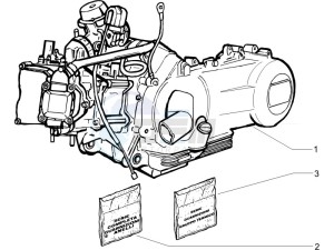 Runner 125 VX 4t SC (UK) UK drawing Engine assembly