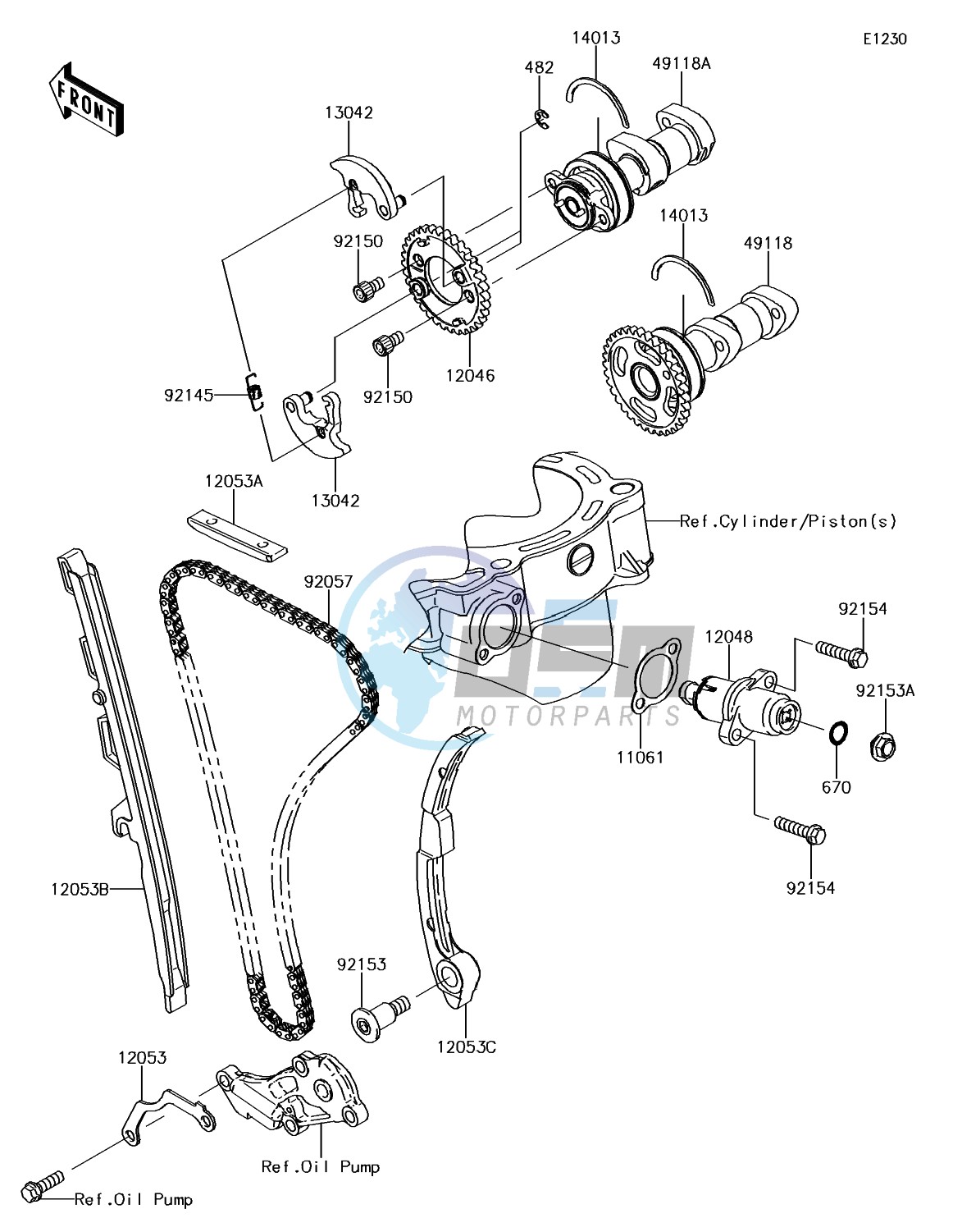 Camshaft(s)/Tensioner