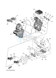 XP530E-A T-MAX (BV11) drawing INTAKE