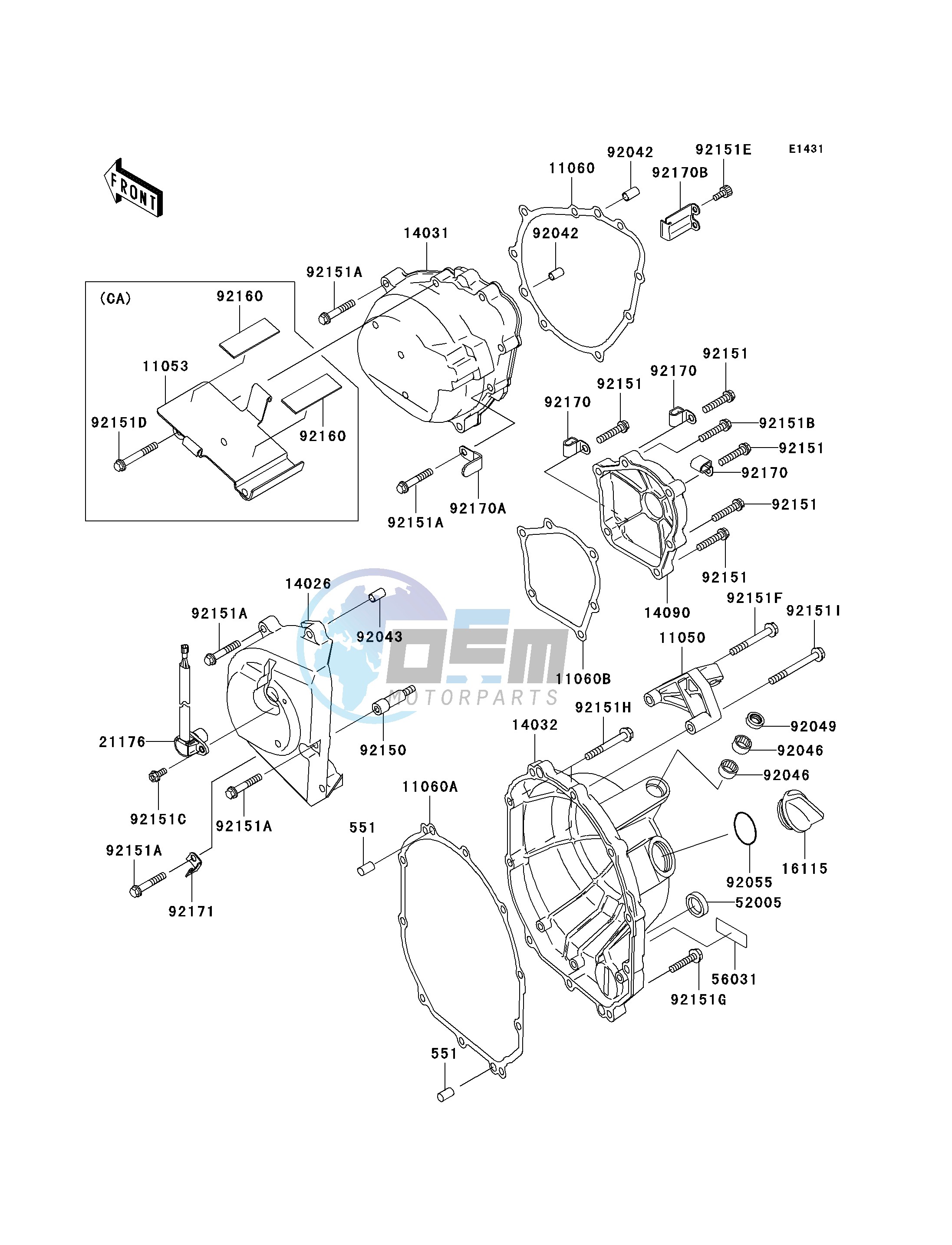 ENGINE COVER-- S- -