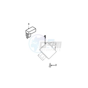 FIGHT RW3A drawing ELECTRONIC PART WITH CDI