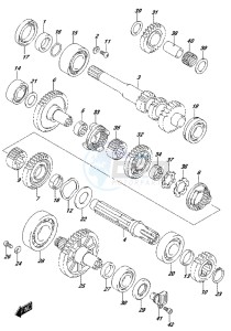 LT-A500XP drawing TRANSMISSION (2)