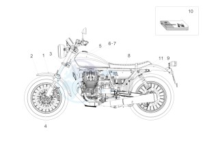 V9 Bobber 850 (EMEA) drawing Decal