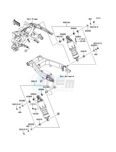 VN1700_CLASSIC_ABS VN1700FBF GB XX (EU ME A(FRICA) drawing Suspension/Shock Absorber