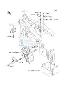 VN 1600 B [VULCAN 1600 MEAN STREAK] (B6F-B8FA) B8F drawing FUEL INJECTION