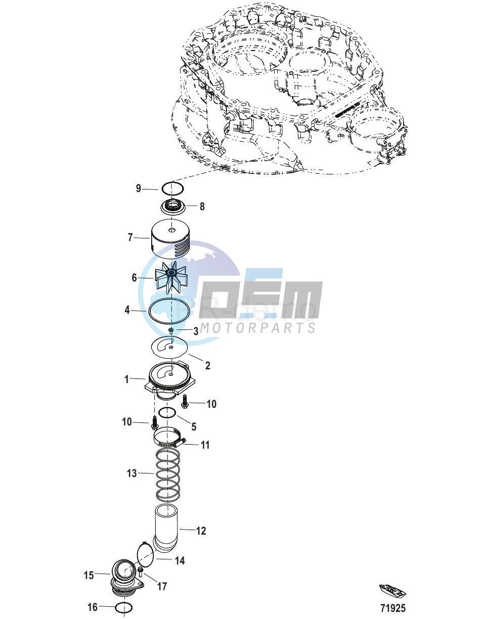 Cooling Water Pump