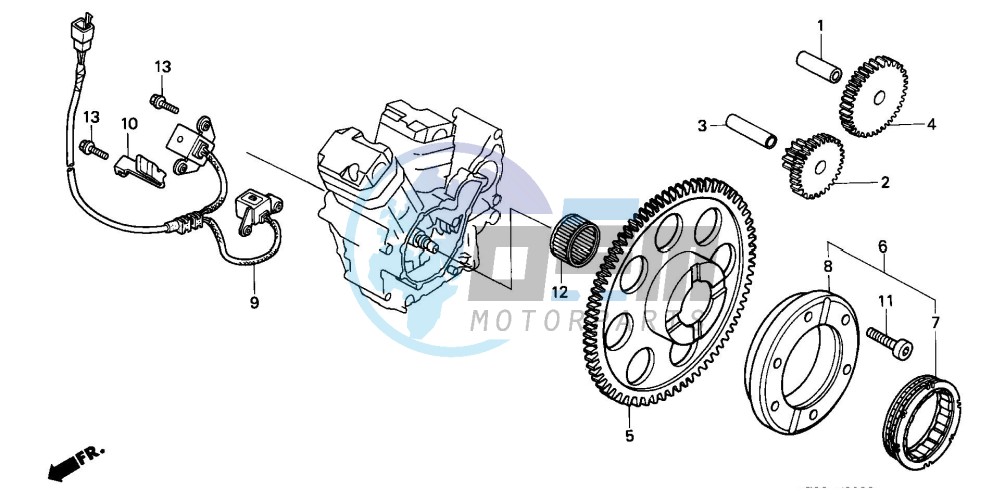 PULSE GENERATOR/ STARTING CLUTCH