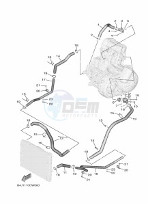 YXE1000EWS YX10ERPSP (B4ML) drawing WATER PUMP