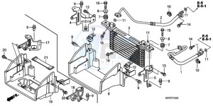 TRX500FPEA U / EC PS drawing OIL COOLER