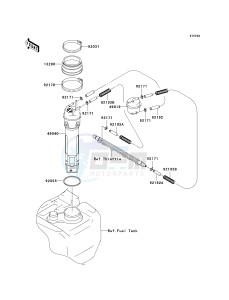 JT 1500 A [STX-15F] (A1-A2) [STX-15F] drawing FUEL PUMP-- A2- -