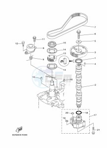 F50DET drawing OIL-PUMP