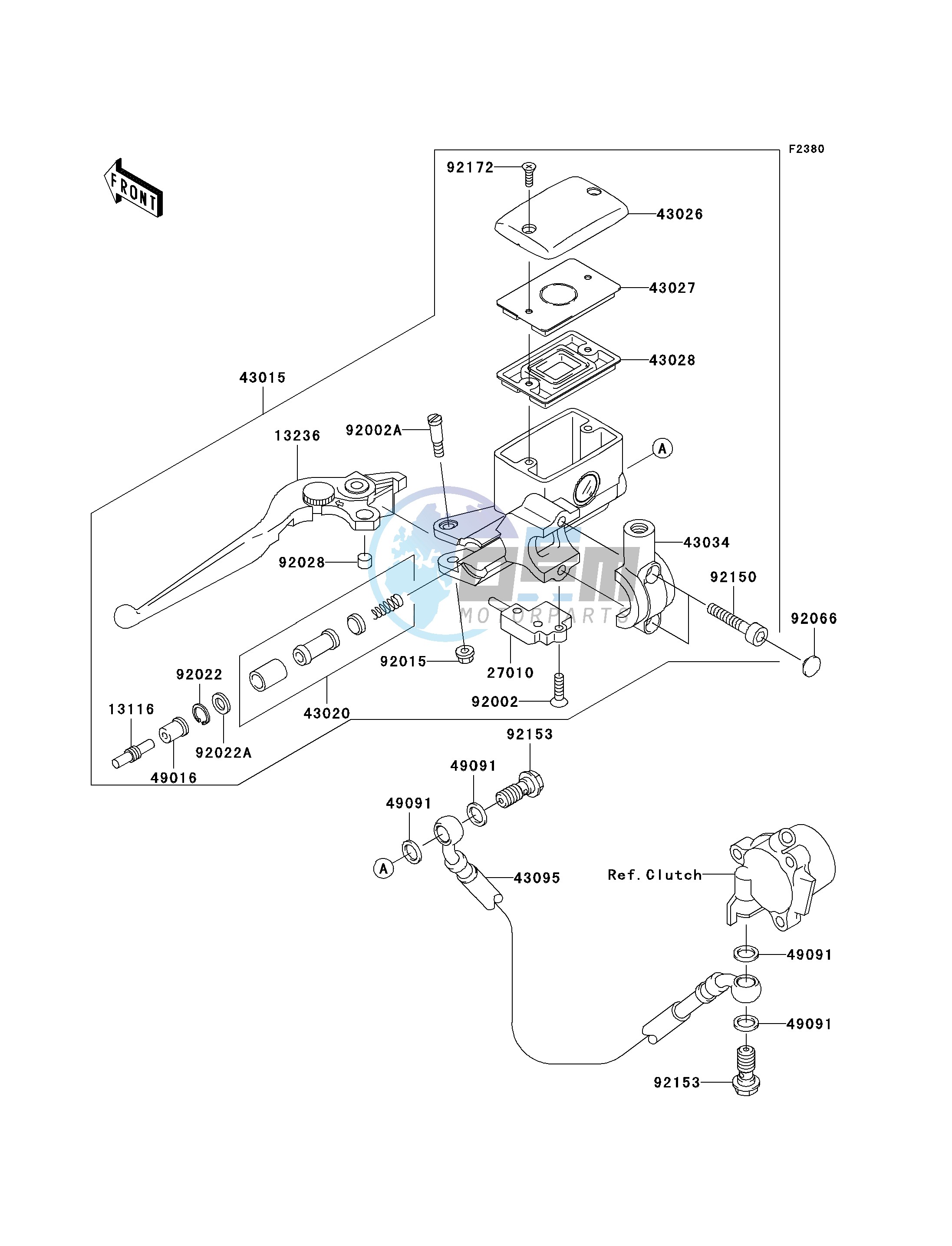 CLUTCH MASTER CYLINDER