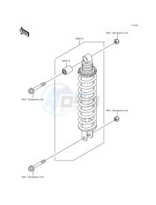 EX 500 A [EX500] (A4-A7) [EX500] drawing SHOCK ABSORBER