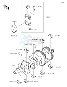 Z1000 ZR1000HHF XX (EU ME A(FRICA) drawing Crankshaft