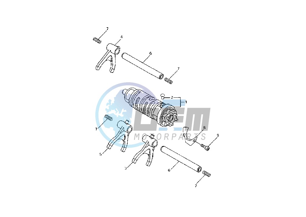 SHIFT CAM-FORK