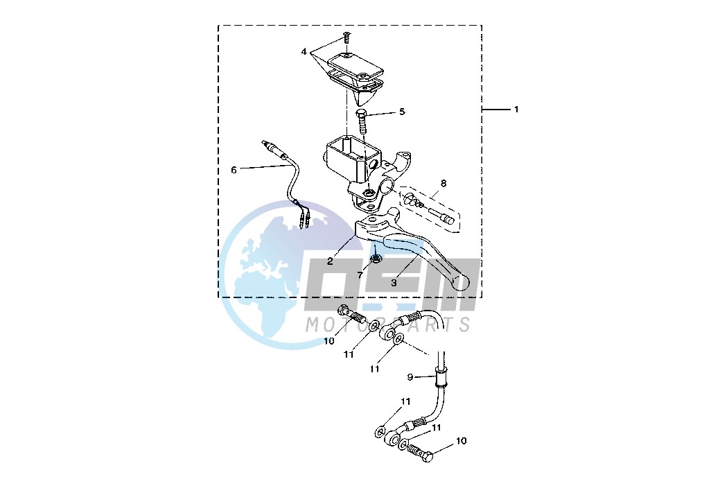 REAR MASTER CYLINDER