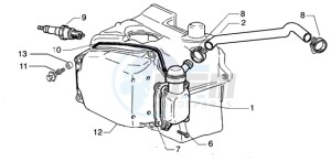 Beverly 200 drawing Oil drain valve