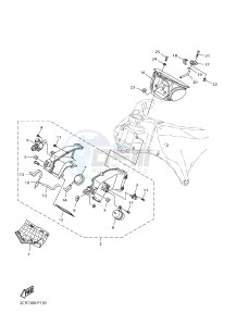 YZF-R1 998 R1 (2CRJ 2CRK) drawing INTAKE 3