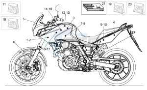 Pegaso Strada-Trail 650 ie drawing Decal