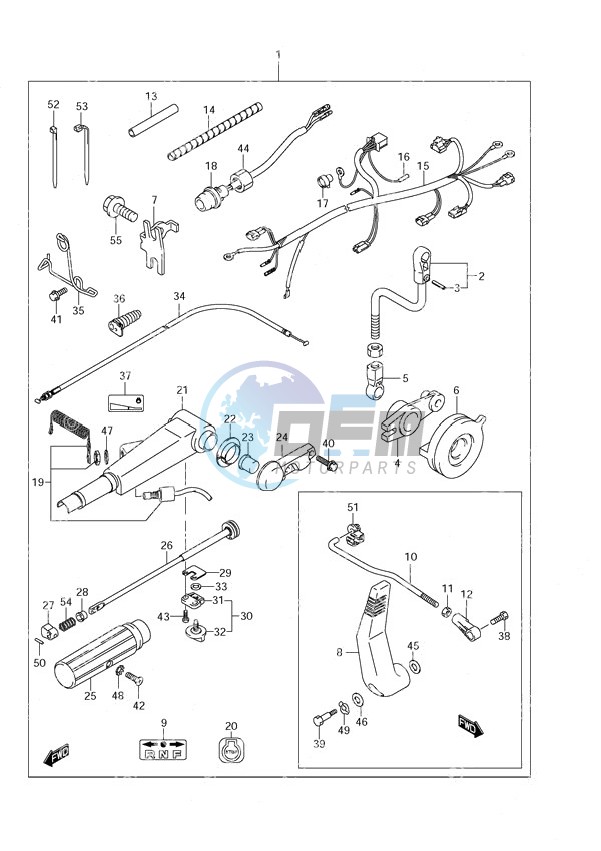 Tiller Handle