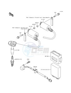 EX 250 F [NINJA 250R] (F6-F9) [NINJA 250R] drawing IGNITION SYSTEM